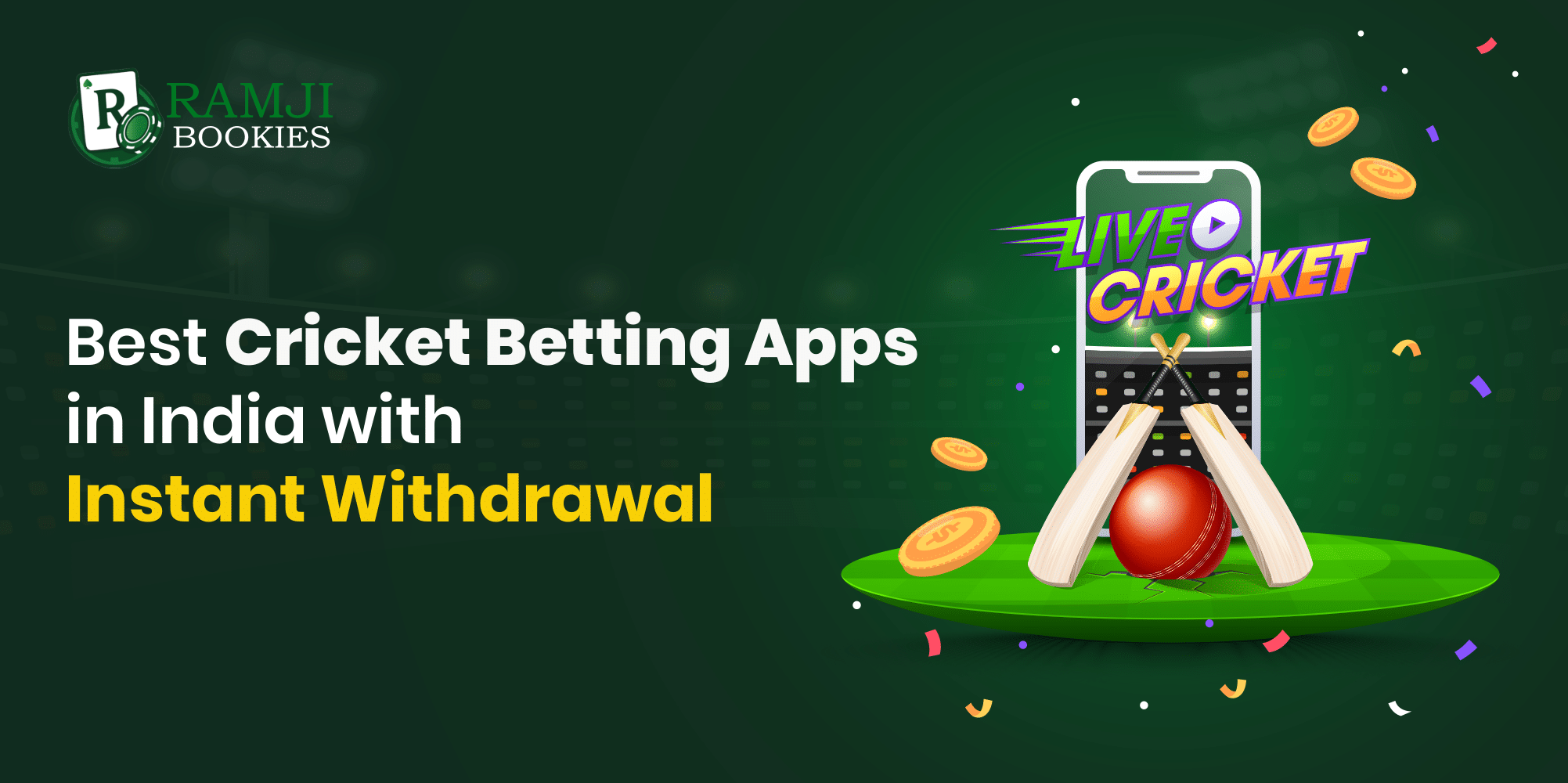 Best Cricket Betting Apps in India with Instant Withdrawals—RamjiBookies Best Cricket Betting Apps in India with Instant Withdrawals—RamjiBookies