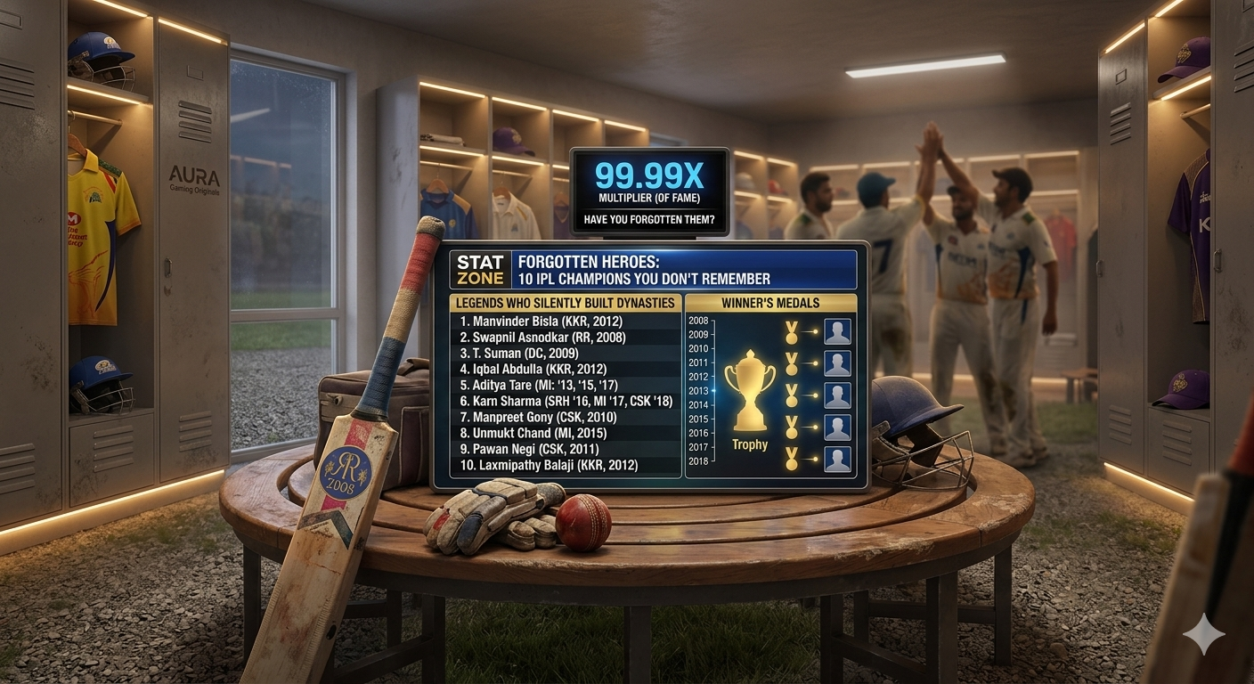 Forgotten Heroes: 10 Players Who Won an IPL Title But You Probably Don't Remember Forgotten Heroes: 10 Players Who Won an IPL Title But You Probably Don't Remember